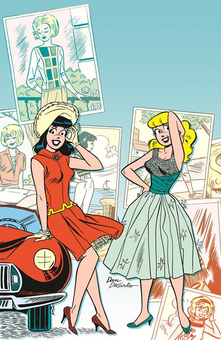ARCHIE COMICS 85TH ANNIVERSARY PRESENTS BETTY & VERONICA FASHION PAGES (ONE-SHOT) CVR D DAN DECARLO FOIL FULL ART VAR