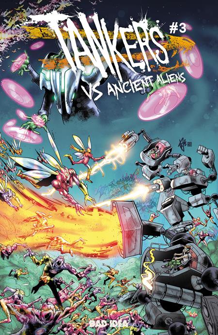 TANKERS VS ANCIENT ALIENS # 3 (OF 4) CVR A FEDERICA MANCIN