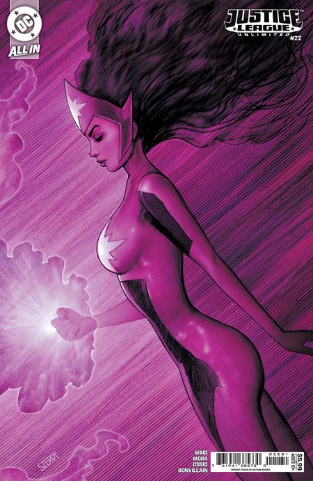 JUSTICE LEAGUE UNLIMITED #22 CVR C NATHAN SZERDY CARD STOCK VAR