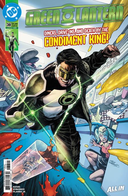 GREEN LANTERN #38 CVR A EDDY BARROWS