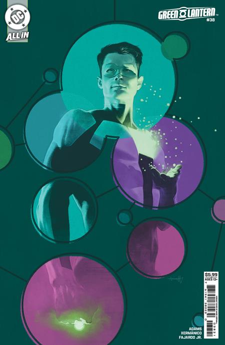 GREEN LANTERN #38 CVR B MARC ASPINALL CARD STOCK VAR
