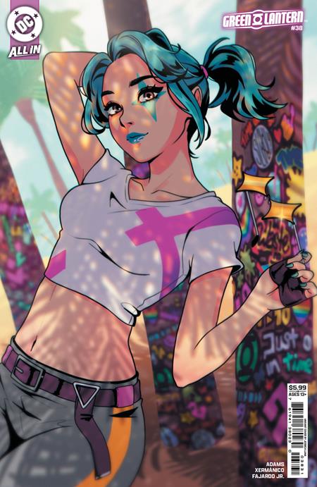 GREEN LANTERN #38 CVR C JESSICA LUNA CARD STOCK VAR