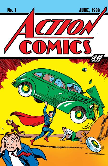 ACTION COMICS #1 FACSIMILE EDITION CVR C JOE SHUSTER FOIL VAR (2026)