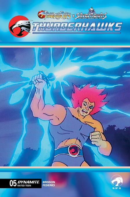 THUNDERCATS X SILVERHAWKS THUNDERHAWKS #5 CVR E ANIMATION ART VAR
