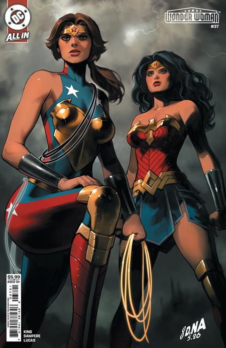 WONDER WOMAN #37 CVR B DAVID NAKAYAMA CARD STOCK VAR