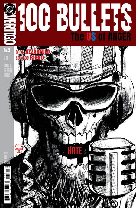 100 BULLETS THE US OF ANGER #3 (OF 8) CVR A DAVE JOHNSON (MR)