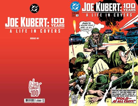 JOE KUBERT 100 YEARS A LIFE IN COVERS #1 (ONE SHOT) CVR A JOE KUBERT