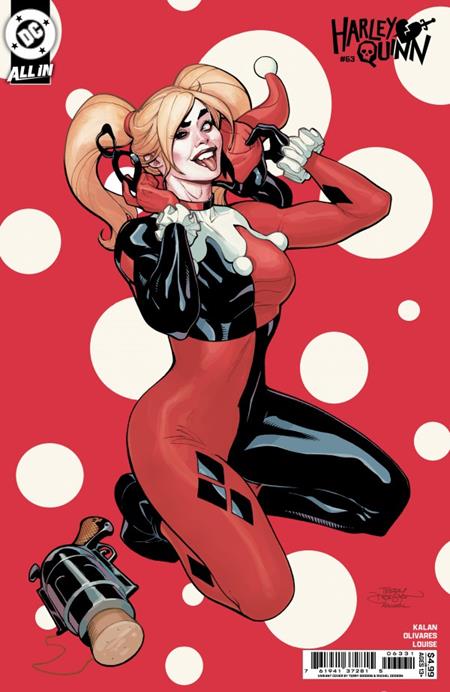 DF HARLEY QUINN #63 VARIANT SIGNED BY TERRY & RACHEL DODSON