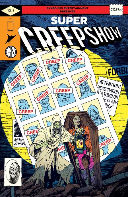 SUPER CREEPSHOW TP DIRECT MARKET EXCLUSIVE PYE PARR CVR (MR)