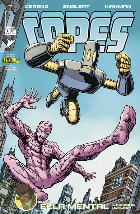INVINCIBLE UNIVERSE CAPES #8 2ND PTG