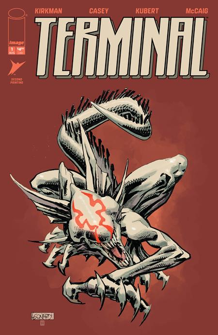 TERMINAL #1 2ND PTG CVR B RICK LEONARDI & NEERAJ MENON MONSTER VAR (MR)