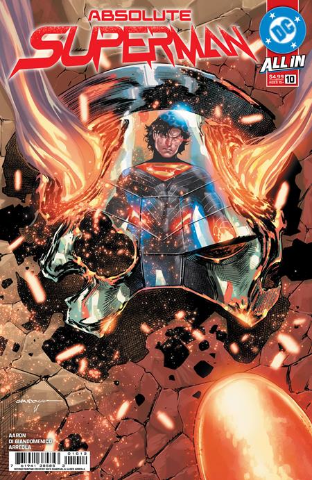 ABSOLUTE SUPERMAN #10 Second Printing
