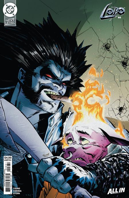 LOBO #8 CVR C SCOTT GODLEWSKI CARD STOCK VAR