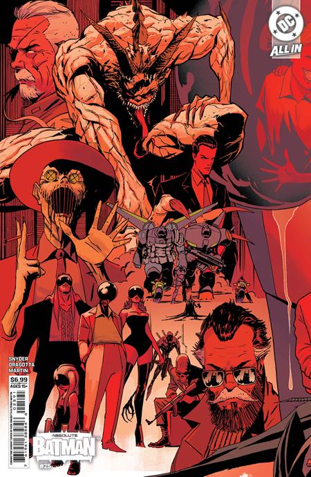 ABSOLUTE BATMAN #25 CVR H NICK DRAGOTTA LEFT CONNECTING CARD STOCK VAR