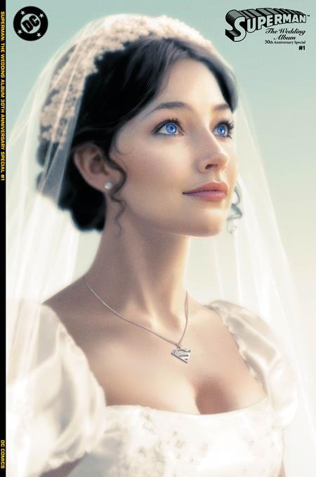 SUPERMAN THE WEDDING ALBUM 30TH ANNIVERSARY SPECIAL #1 (ONE SHOT) CVR D JOSHUA MIDDLETON WRAPAROUND CARD STOCK VAR