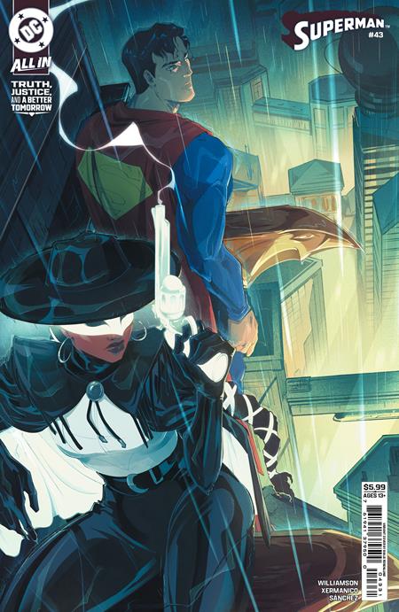 SUPERMAN #43 CVR C BAILIE ROSENLUND CARD STOCK VAR