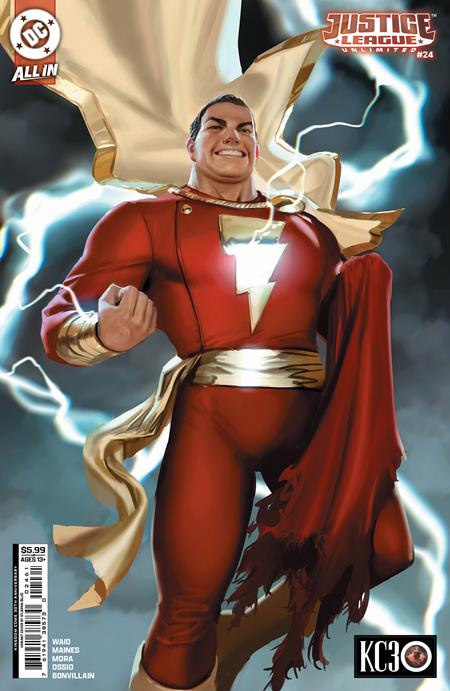 JUSTICE LEAGUE UNLIMITED #24 CVR F STJEPAN SEJIC KINGDOM COME 30TH ANNIVERSARY CARD STOCK VAR