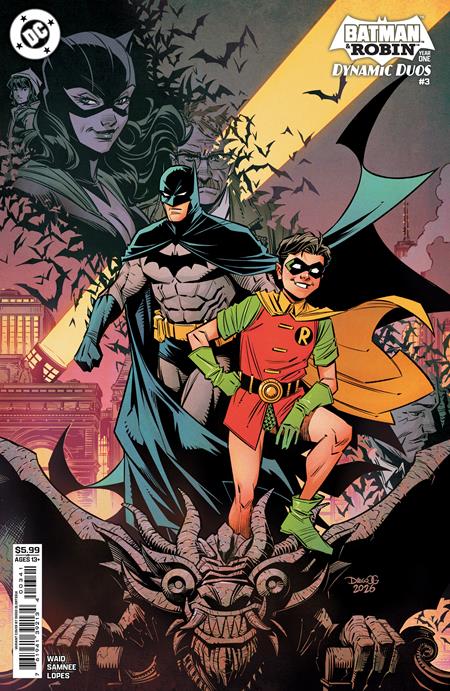 BATMAN & ROBIN YEAR ONE DYNAMIC DUOS #3 (OF 12) CVR D DIEGO OLORTEGUI CARD STOCK VAR