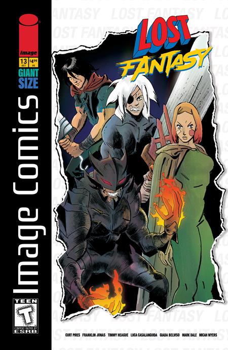 LOST FANTASY #13 CVR C ALEX DIOTTO ADVENTURER GROUP VAR