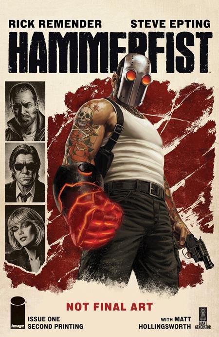 HAMMERFIST #1 2ND PTG (MR)