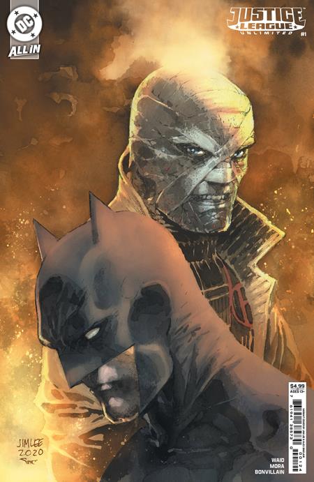 Justice League Unlimited #1 CVR M Jim Lee Hush Variant