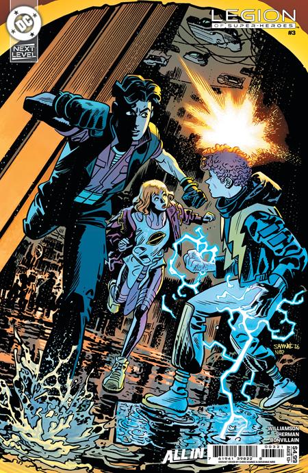 LEGION OF SUPER-HEROES #3 CVR B CHRIS SAMNEE CARD STOCK VAR