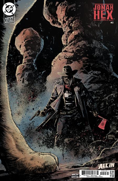 JONAH HEX AND THE SHADOW OF DEATH #2 (OF 6) CVR C GABRIEL HARDMAN CARD STOCK VAR