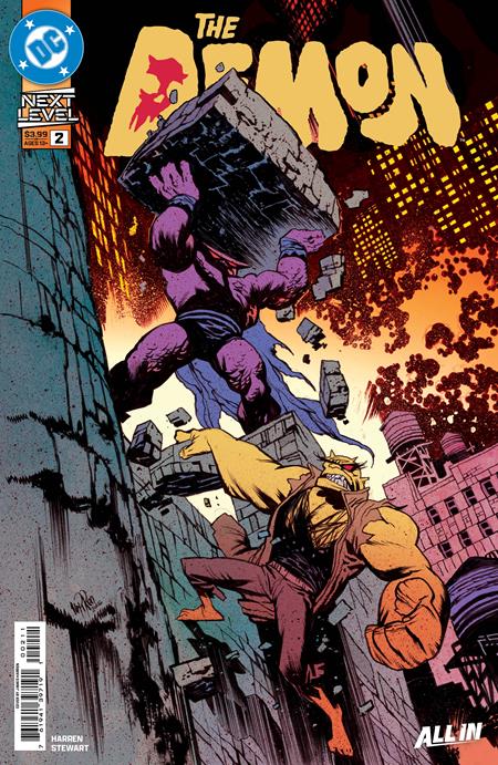 DEMON #2 CVR A JAMES HARREN
