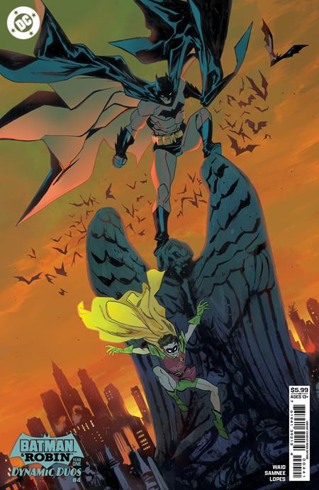 BATMAN & ROBIN YEAR ONE DYNAMIC DUOS #4 (OF 12) CVR D ROSSI GIFFORD CARD STOCK VAR