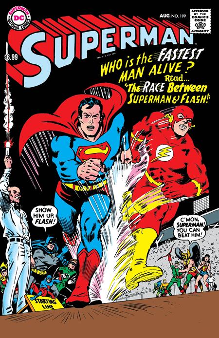 SUPERMAN #199 FACSIMILE EDITION CVR C CARMINE INFANTINO FOIL VAR
