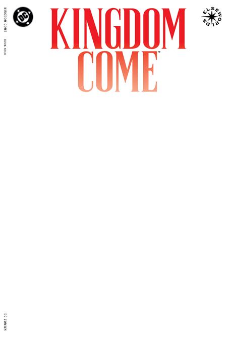 KINGDOM COME #4 FACSIMILE EDITION CVR B BLANK CARD STOCK VAR