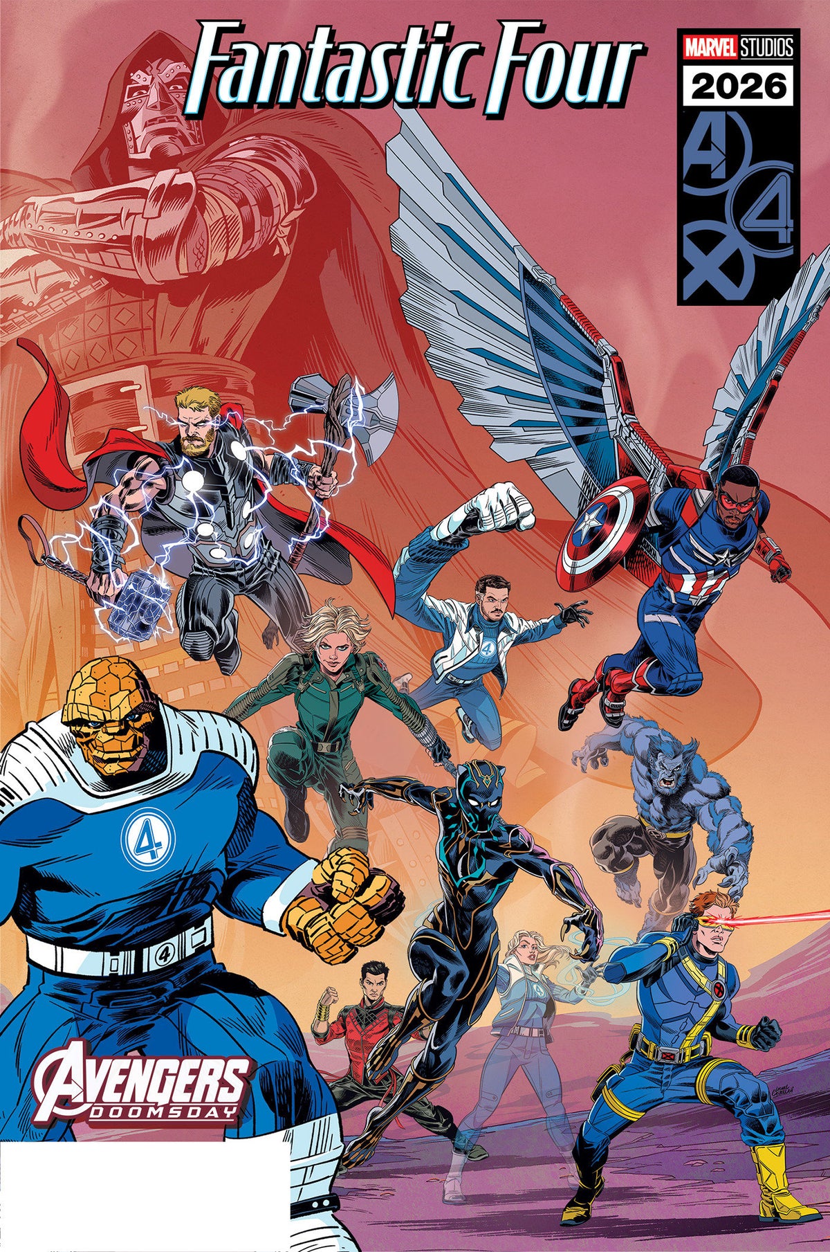 FANTASTIC FOUR #19 LEONEL CASTELLANI MARVEL STUDIOS DOOMSDAY VARIANT