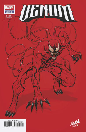 VENOM, VOL. 5 #254 DAVID NAKAYAMA COLOR BLOCK RED VARIANT