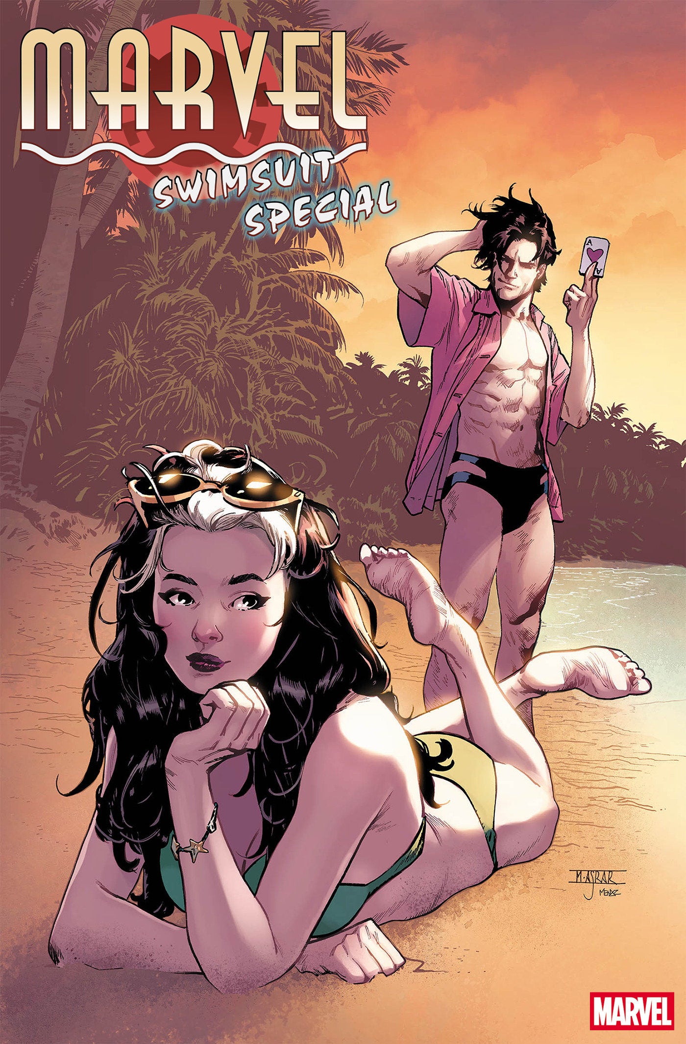 MARVEL SWIMSUIT SPECIAL: BRAND NEW BEACH DAY #1 MAHMUD ASRAR FOIL VARIANT