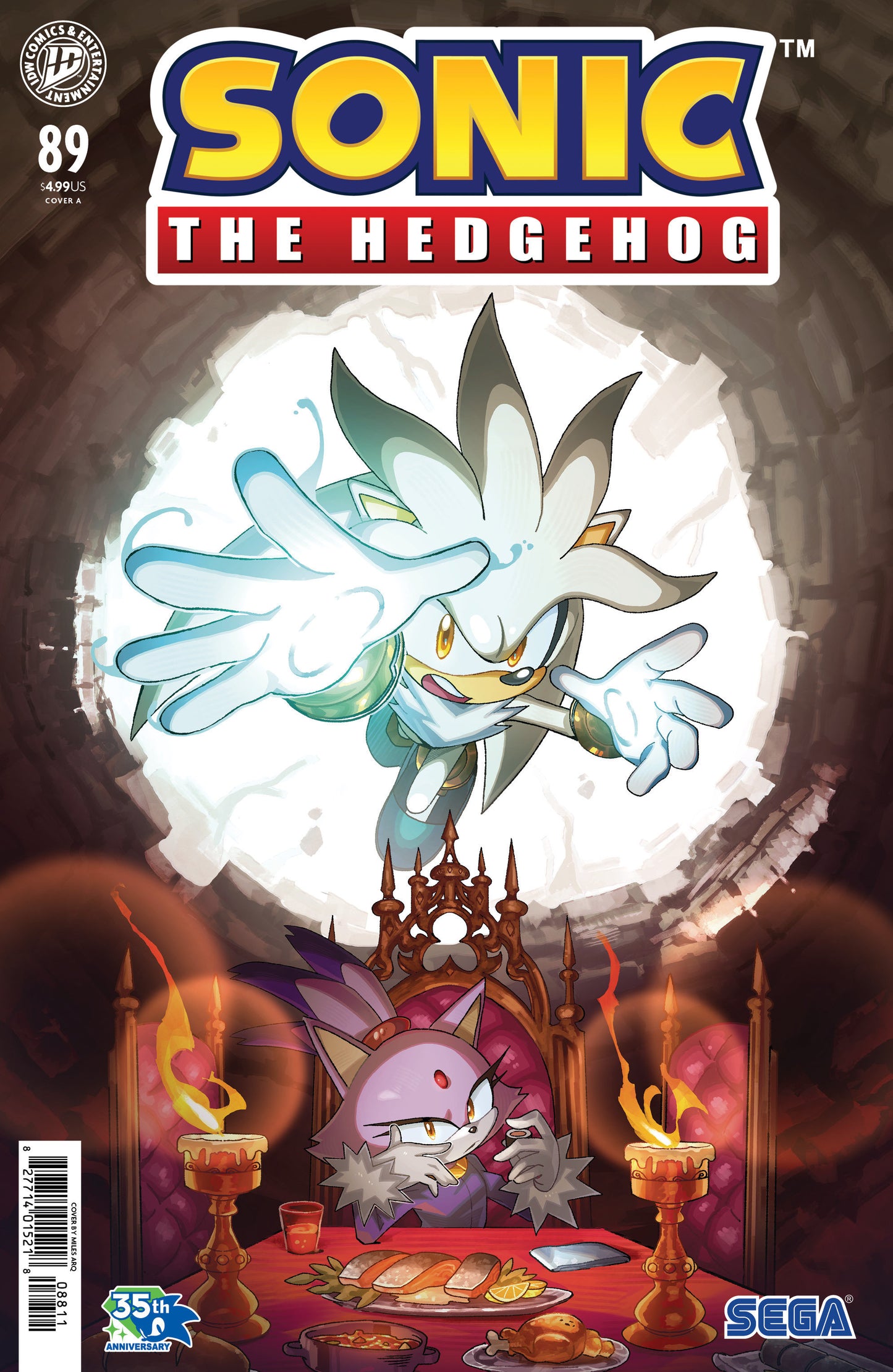 Sonic the Hedgehog #89 Cover A (Arq)