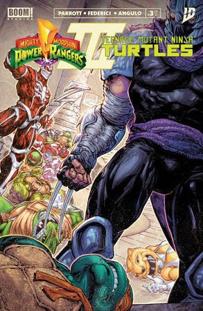 MMPR / TMNT III #3 CVR B
