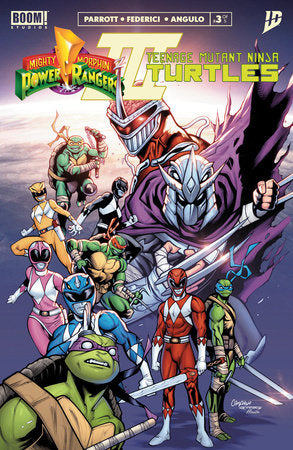 MMPR / TMNT III #3 CVR J FOC