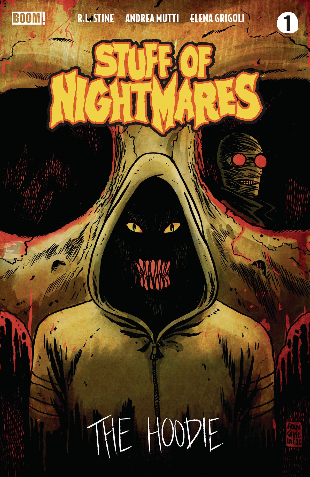 Stuff of Nightmares: The Hoodie #1 A Main (Dressed, Francavilla)