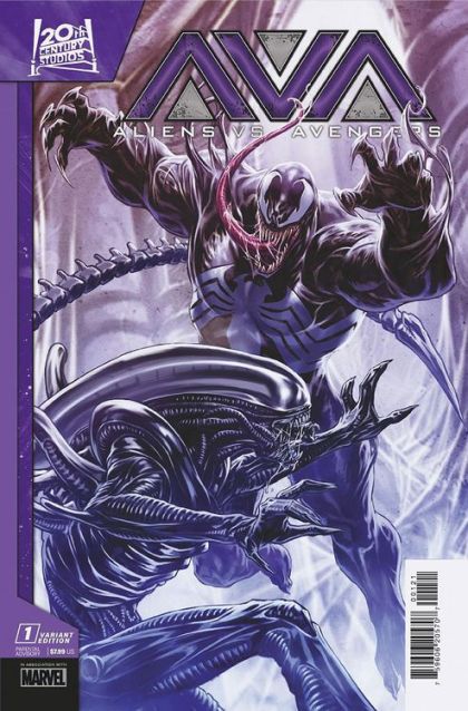 ALIENS VS AVENGERS #1 MARK BROOKS VARIANT