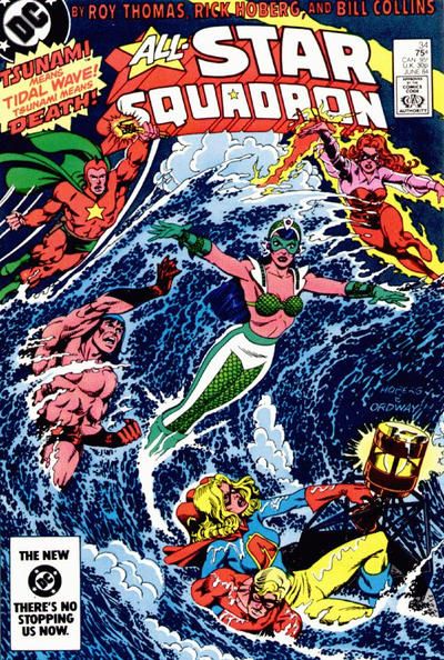 ALL-STAR SQUADRON #24(MID GRADE)