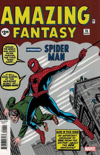 Amazing Fantasy, Vol. 1 #15 Facsimile