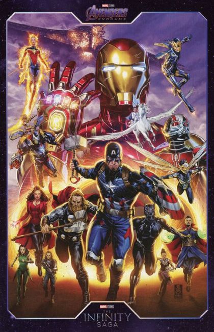 AVENGERS FOREVER, VOL. 2 #14 MARK BROOKS INFINITY SAGA PHASE 3 COVER