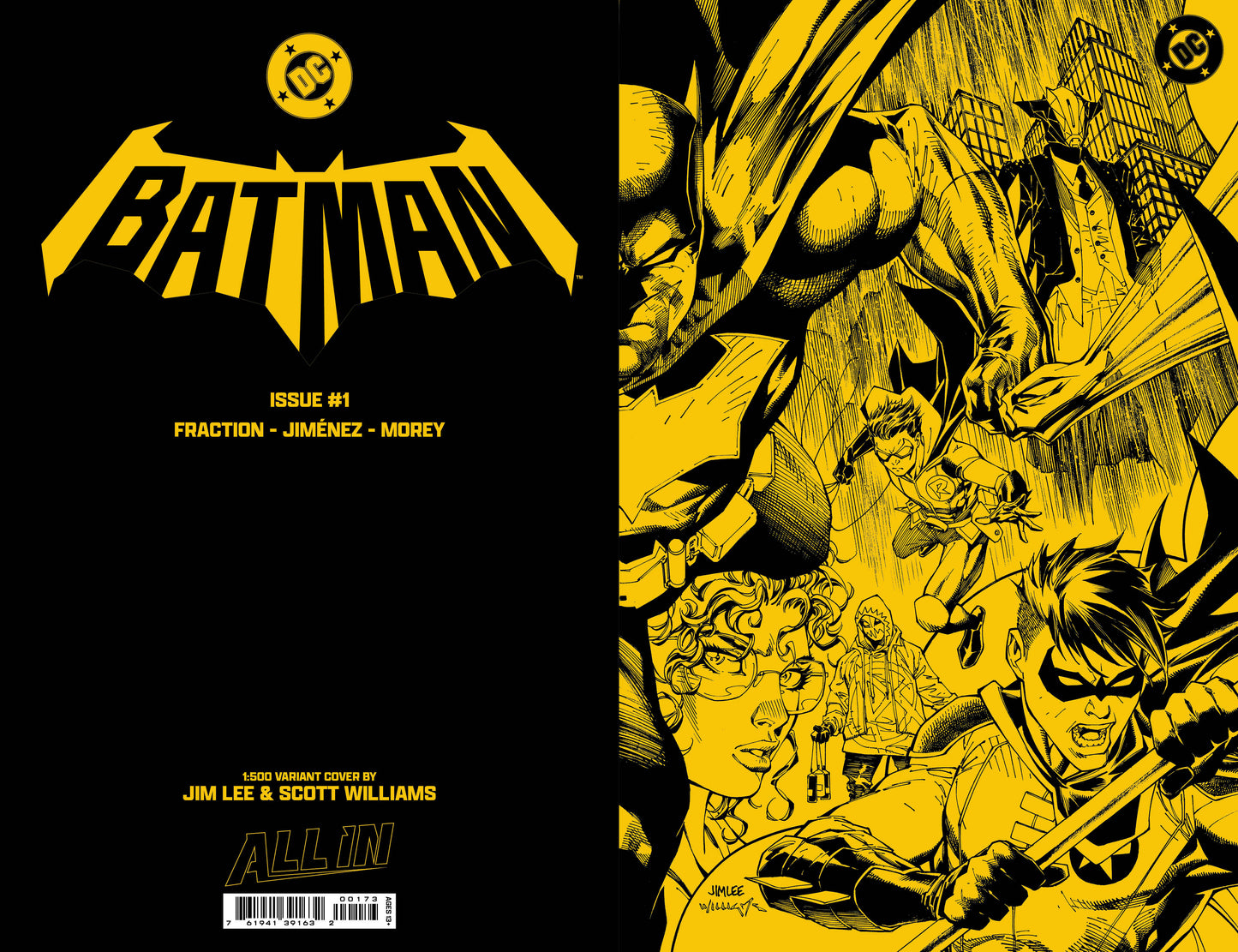 BATMAN, VOL. 4 #1 CVR N BLIND AS A BAT BLIND BAG VAR