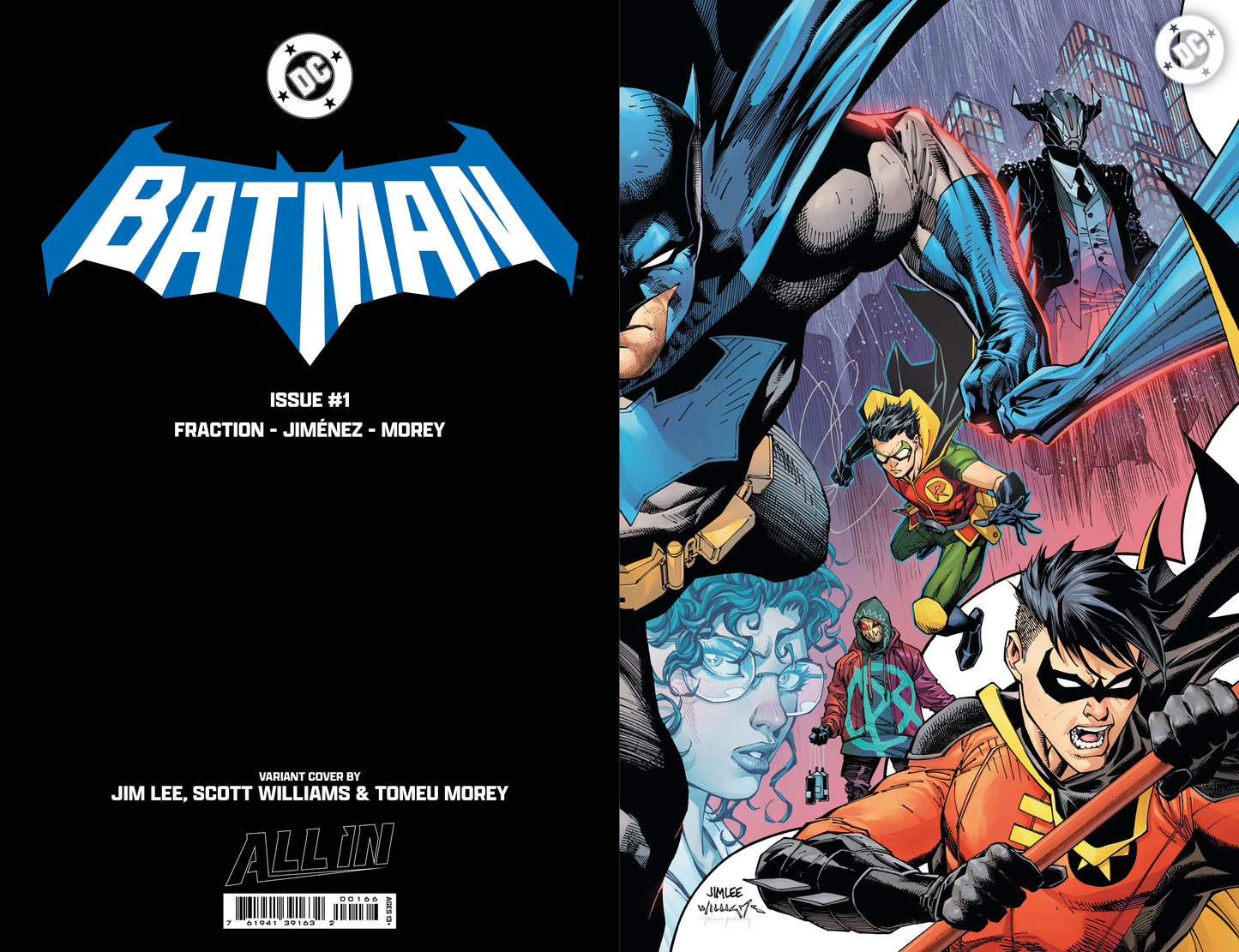 BATMAN, VOL. 4 #1 CVR N BLIND AS A BAT BLIND BAG VAR