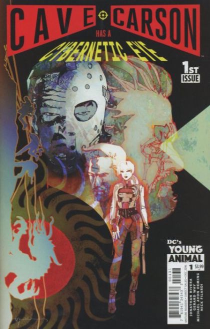Cave Carson Has A Cybernetic Eye #1 Variant Bill Sienkiewicz Cover