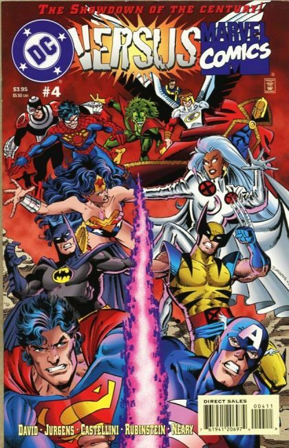 DC VERSUS MARVEL / MARVEL VS DC #1-4