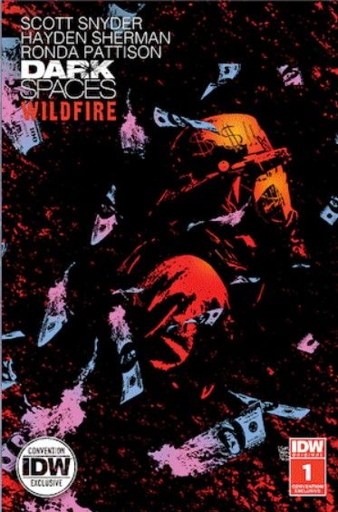 Dark Spaces: Wildfire #1 Andrea Sorrentino SDCC Signed by Scott Snyder2022 Exclusive Foil Variant