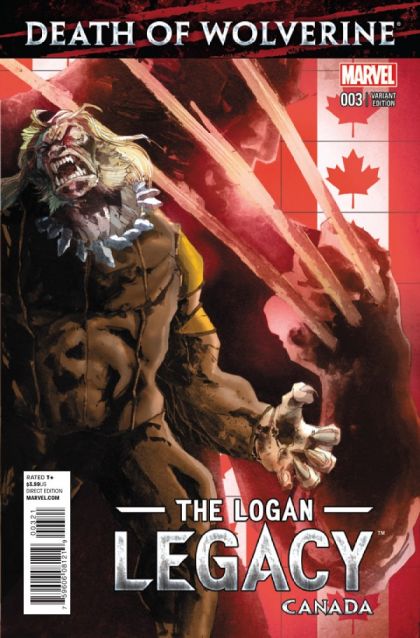Death of Wolverine: The Logan Legacy #3 Canada Variant