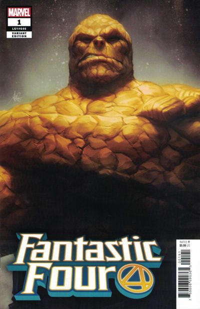 FANTASTIC FOUR, VOL. 6 #1 ARTGERM THE THING VARIANT
