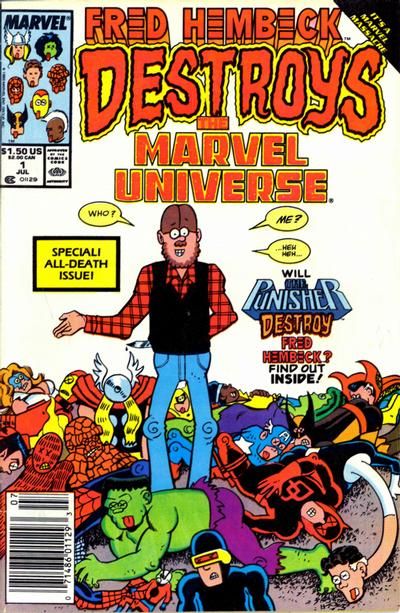 FRED HEMBECK DESTROYS THE MARVEL UNIVERSE #1